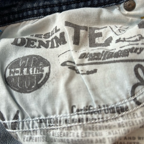 Men’s Diesel Zatiny Jeans Size 30 See Pics Blue 5128 - Picture 3 of 13